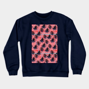 Starry Palms - Orange Blue Crewneck Sweatshirt